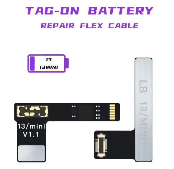 Luban Tag-On Battery Repair Flex Cable (iPhone 13/13 Mini)
