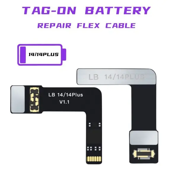 Luban Tag-On Battery Repair Flex Cable (iPhone 14/14 Plus)