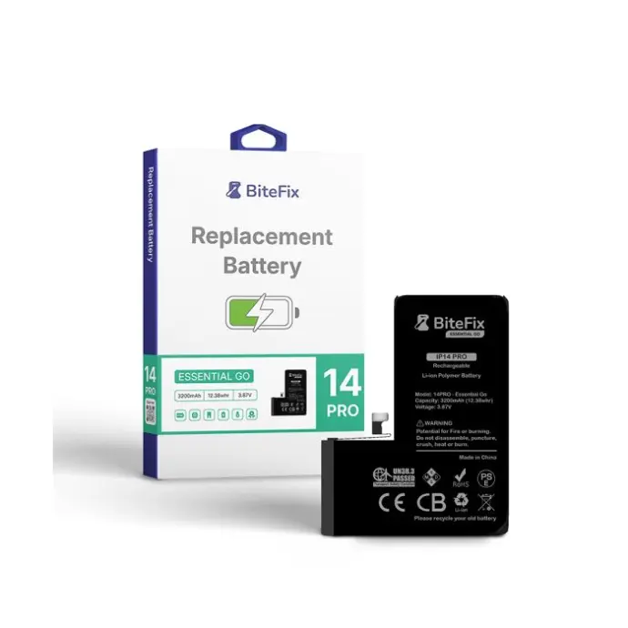 BATERIA BITEFIX IPHONE ESSENTIAL GO 14 PRO