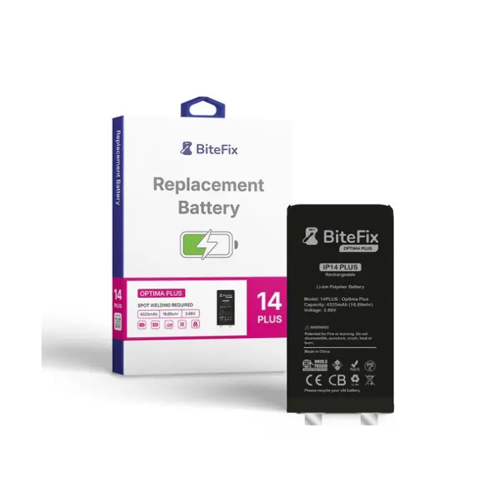 BATERIA BITEFIX IPHONE OPTIMA PLUS SIN FLEX BMS 14
