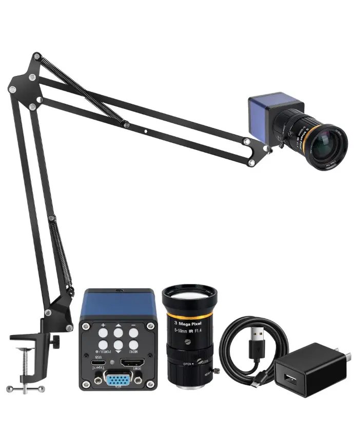 Kailiwei 620 + 0550 Suspension Boom Scissor Stands for Camera : 14MP HDMI + USB