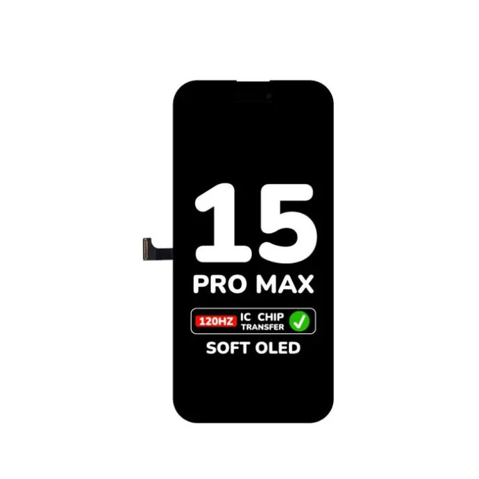 Pantalla Iphone 15 pro max 120Hz Soft Oled Bitefix
