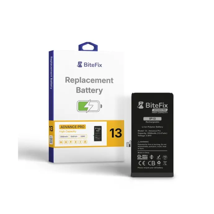 BATERIA BITEFIX IPHONE CON FLEX BMS ADVANCE PRO IPHONE 13